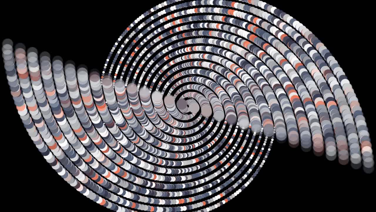абстрактный спиральный рисунок