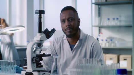 scientist in laboratory