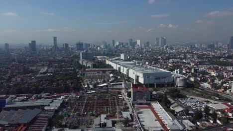 area metropolitana ciudad de mexico toma aerea