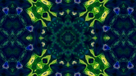movimiento de fondo de kaleidoscopio abstractamente colorido