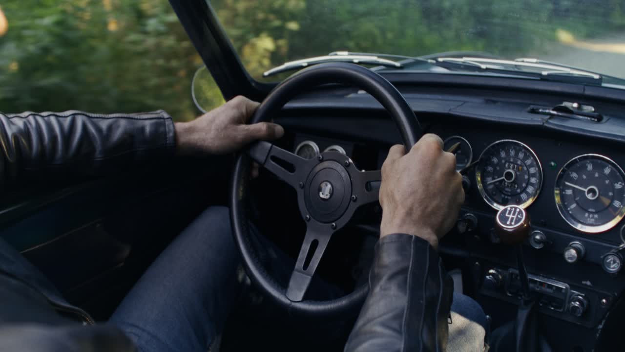 Driving a Classic Car