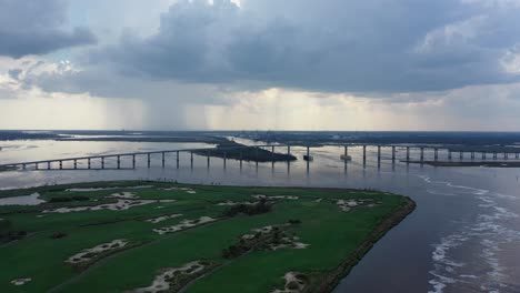 210-Brücke-über-Den-Lake-Prien-In-Lake-Charles,-Louisiana