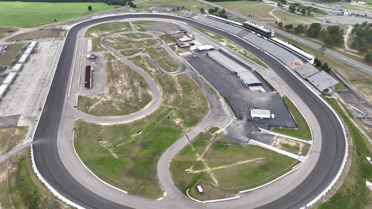 alto en el aire sobre rockingham speedway, north carolina motor speedway