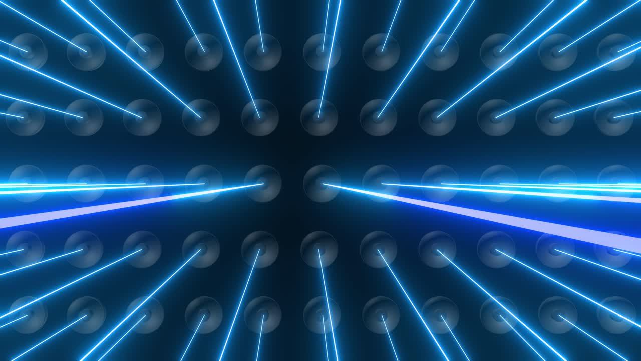 patrón geométrico abstracto con luces de neón