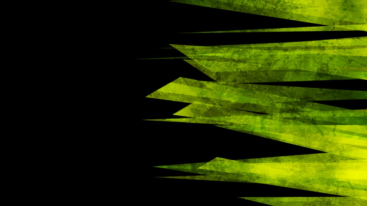 fondo de movimiento abstracto de rayas grunge verdes y negras