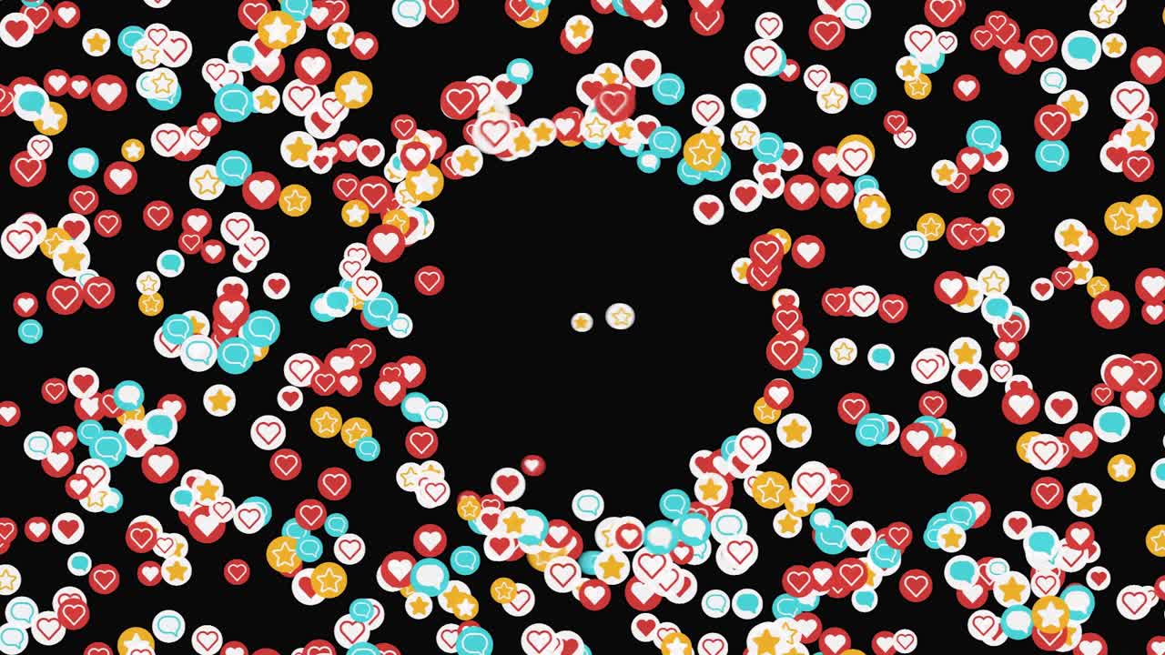 소셜 미디어 참여 아이콘