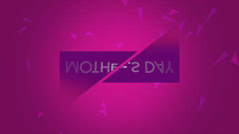 celebrate mothers day with a stylish purple background