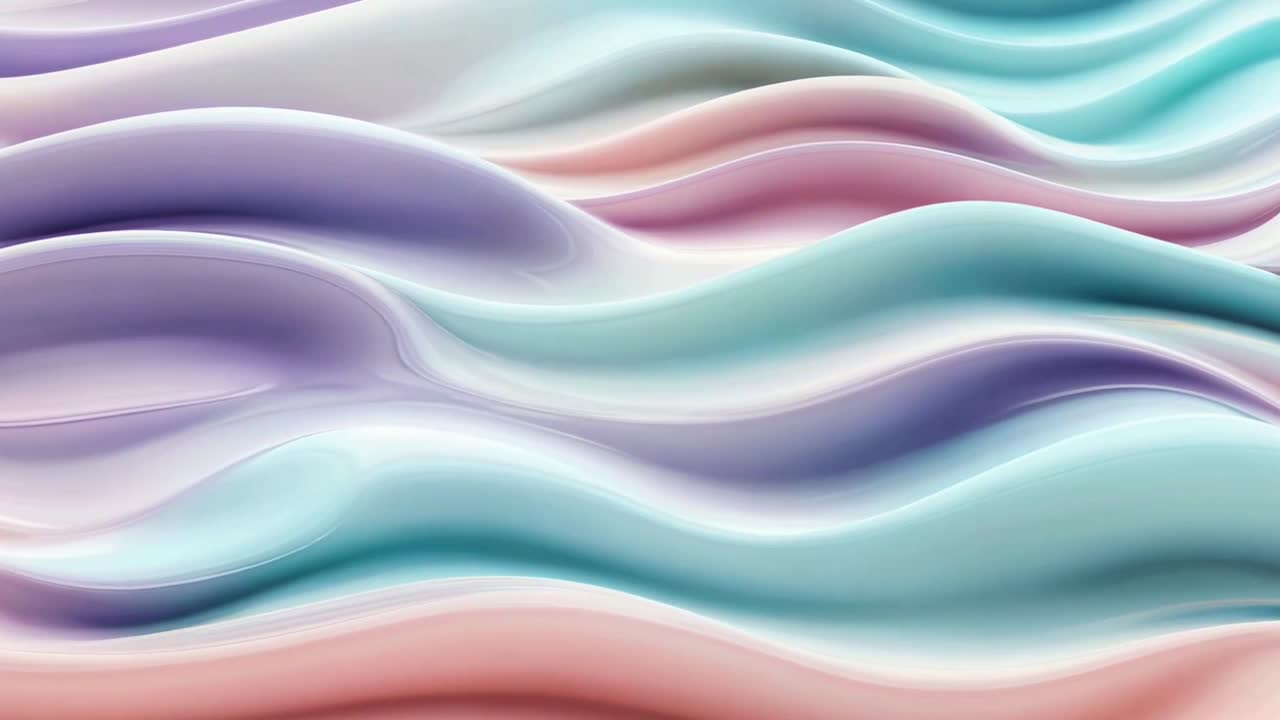 3D Abstract Seamless Animation Background
