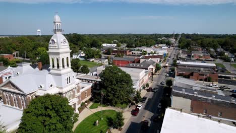 nicholasville kentucky aerial over courthouse