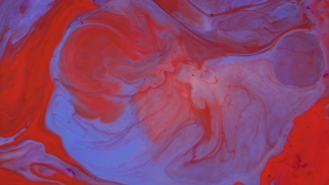 abstract fluid acrylic pour painting