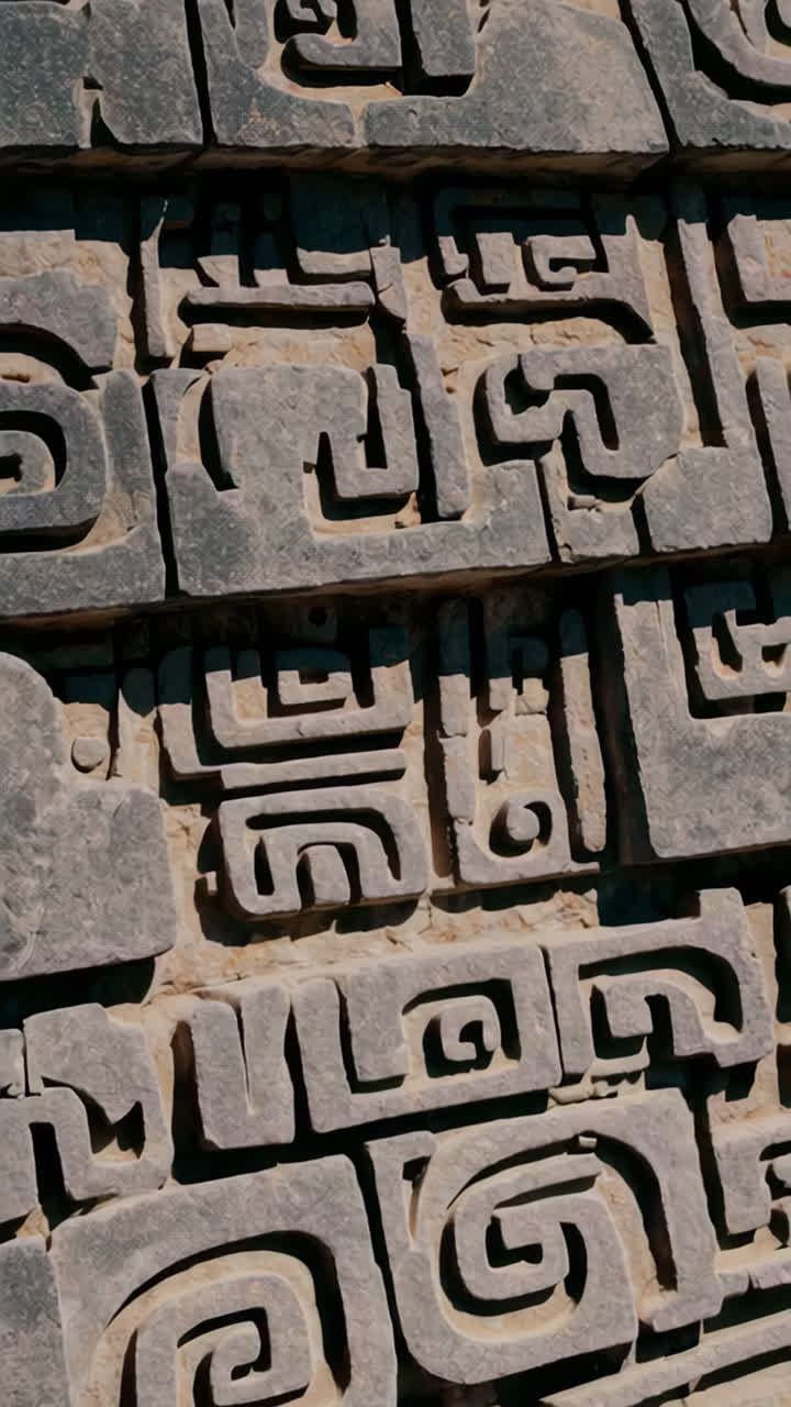 Mayan Ruins and Carvings