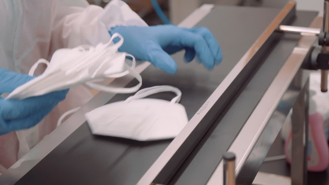 h95 안면 마스크 인쇄용 컨베이어 라인