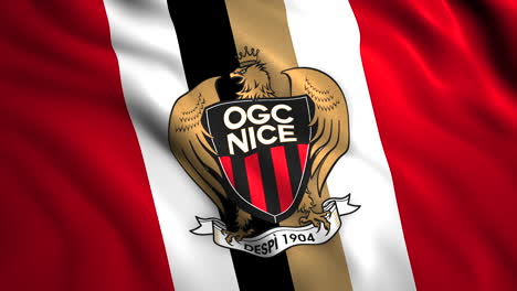 ogc nice club flag