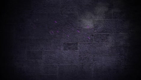 animación de rastros de luz rosada sobre fondo negro