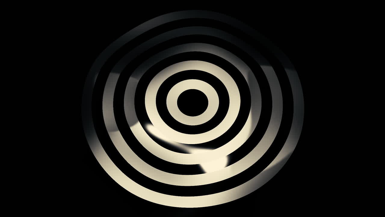 추상적인 동심 원