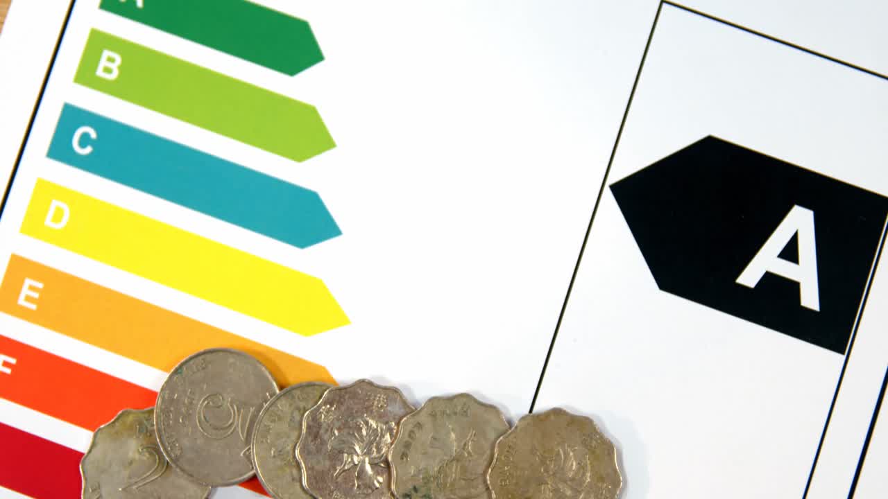 그래프 차트에서 보관된 동전