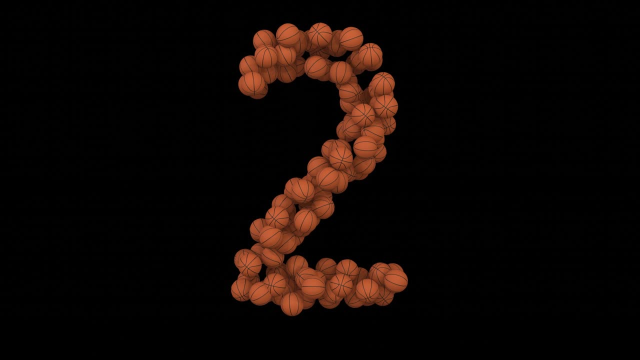 Animazione in Loop di Pallacanestro Numero 2