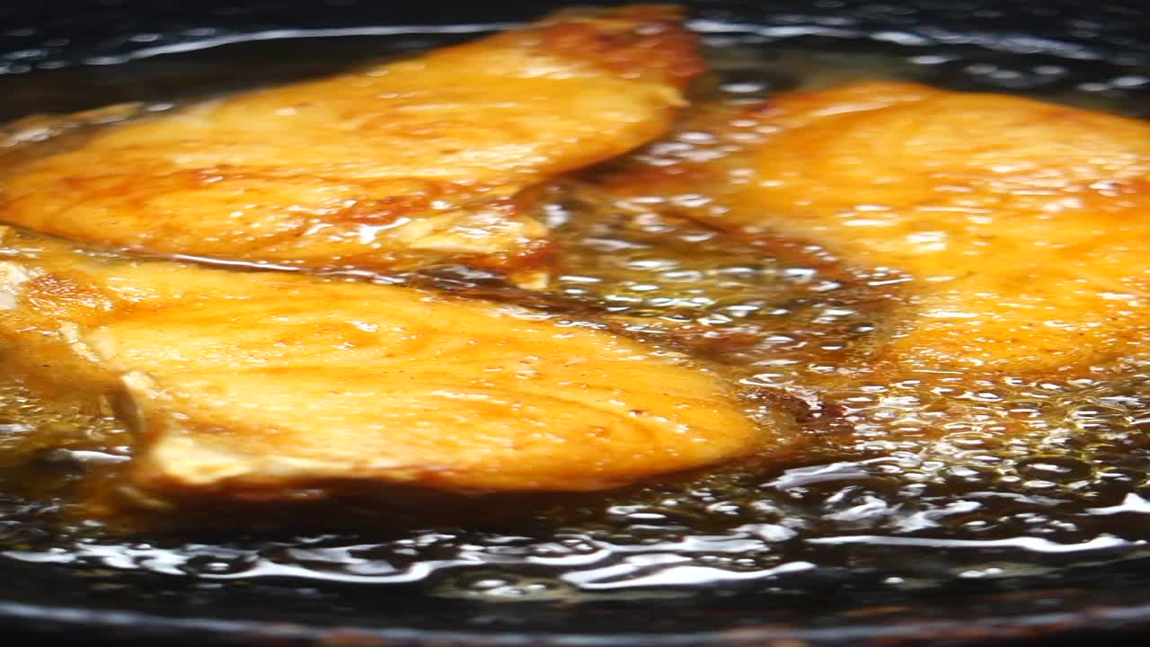 Fried Fish in a Pan