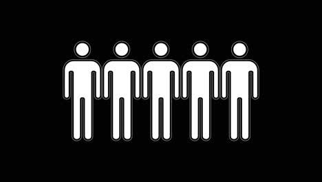 team people user group profile icon users or business partnership social connection network group of