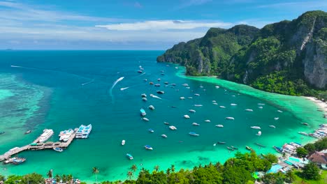 Phi-Phi-Island-in-Thailand.-Boat-Yard