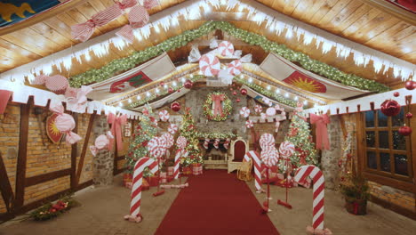 candy christmas decor interior