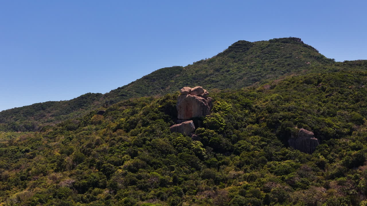 Sacred Rock Stone In The Central Highlands of Ninh Thuan, Vietnam; A Spiritual Symbol For Raglai People.