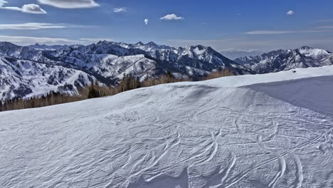 park city utah aerial v cinematic high altitude